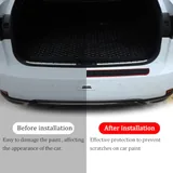 Rear Bumper Protector, Black, view 5