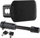 Bling Heavy American Flag Metal Trailer, Black, view 1