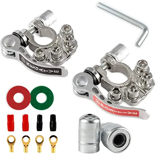 Battery Terminal Connector, Silver