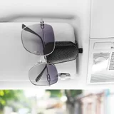 2 Piece Sunglasses Holder, Black, view 3