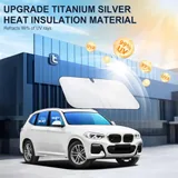 300T Windshield Sun Shade, White, view 5
