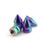 4 Piece Tire Valve Caps, view 1