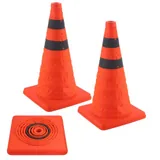2 Piece 28 inch Traffic Cones, view 1