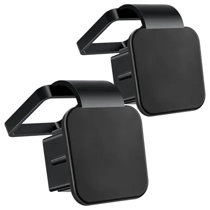 2 Piece Fits for 2-inch Hitch Cover, Black