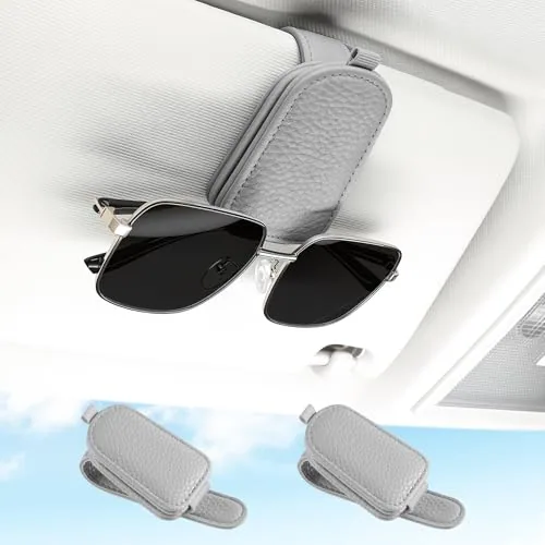 2 Piece Sunglasses Holder, Grey