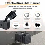2 Piece 2 Inch Flag Tow Hitch Covers, view 5
