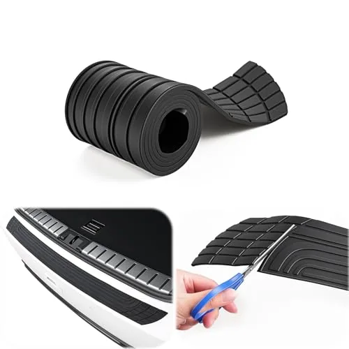 Rear Bumper Protector, Black