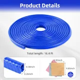 16.4Ft (5M) Door Edge Anti Collision, Blue, view 2
