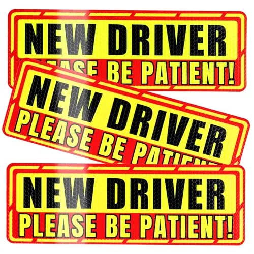 3 Piece New Driver Magnet, Red
