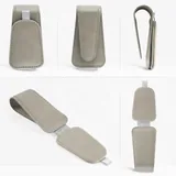 2 Piece Sunglass Holder, Grey, view 6