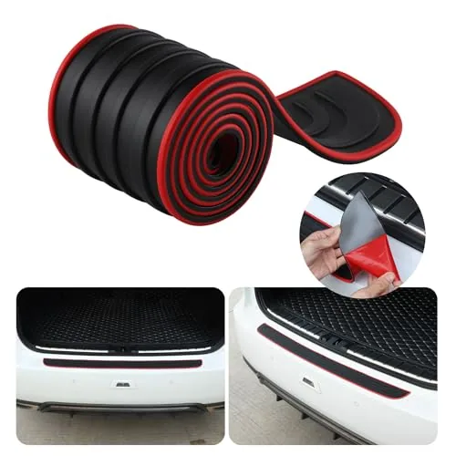 Rear Bumper Protector, Black