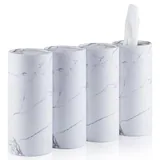 4 Piece Tissue Holder, White, view 1