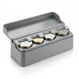 Coin Holder, Grey, view 1