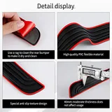 4 Piece Door Threshold Protection, Red, view 3