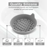 4 Piece Cup Holder Coaster, Grey, view 5