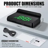 Heads up Display, Green, view 2