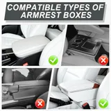 Center Console Cover Pad, Grey, view 5