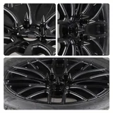20 Piece M14X1.5 Wheel Lug Nuts, Black, view 6