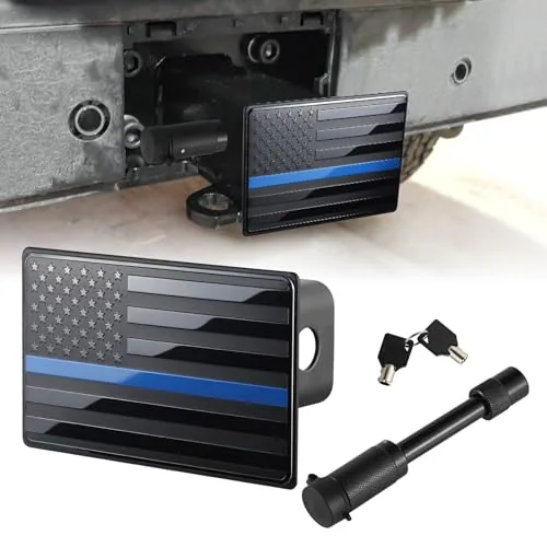 Tow Hitch Cover, Blue