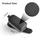 2 Piece Sunglasses Holder, Black, view 5