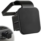 Fits for 2-inch Hitch Cover, Black, view 1