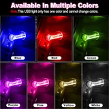 2 Piece USB Lights, Pink, view 3