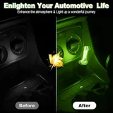 2 Piece USB Lights, Green, view 2
