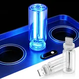 2 Piece LED USB Night Lights, Blue, view 1