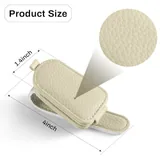 2 Piece Sunglasses Holder, Beige, view 5