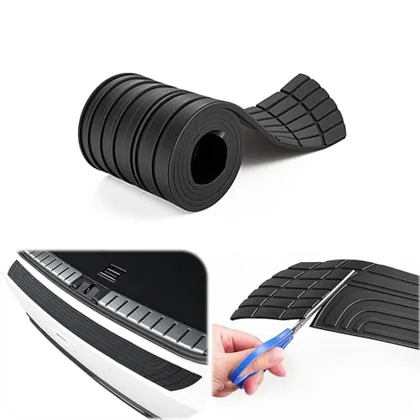 Rear Bumper Protector, Black