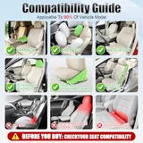 Seat Covers, White, view 5