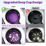 4 Piece Cup Holder Coaster, Purple, view 2