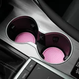 4 Piece Cup Coaster, Pink, view 4