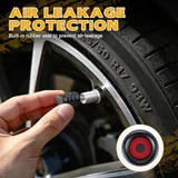 12 Piece Tire Valve Stem Caps, Black, view 4