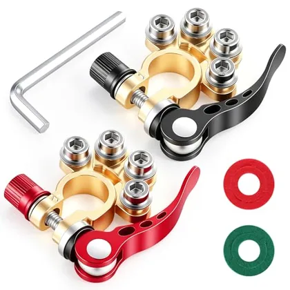 Battery Terminal Clamp Connector, Gold