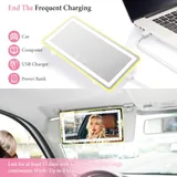 Sun Visor Vanity Mirror, Yellow, view 5