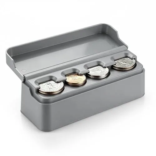 Coin Holder, Grey