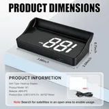 Heads up Display, White, view 2