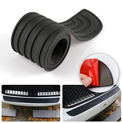 Rear Bumper Protector, Black