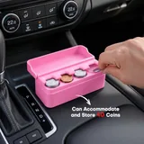 2 Piece Coin Holder, Pink, view 4