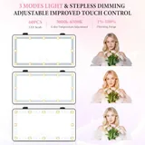 Sun Visor Vanity Mirror, Black, view 2