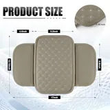 Bling Center Console Arm Rest Cover, Beige, view 3