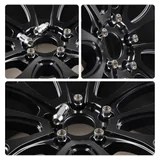 20 Piece M12x1.5 Wheel Lug Nuts, Silver, view 6