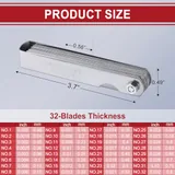 Spark Plug Gap Tool, Red, view 4