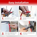 49Ft (15M) Door Edge Guard, Red, view 3
