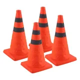 4 Piece 28 inch Traffic Cones, view 1