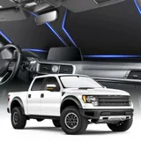 300T Windshield Sun Shade, Black, view 1