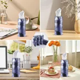 4 Piece Tissue Holder, Purple, view 6