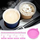 4 Piece Cup Holder Coaster, Pink, view 3