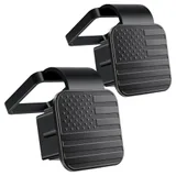 2 Piece 2 Inch Flag Tow Hitch Covers, view 1